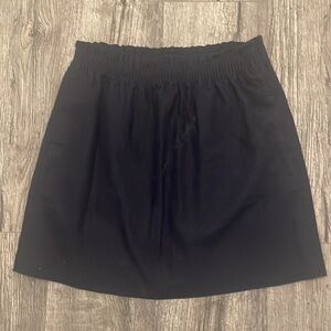 J. Crew Factory Linen Skirt - Dark Navy. Size 6